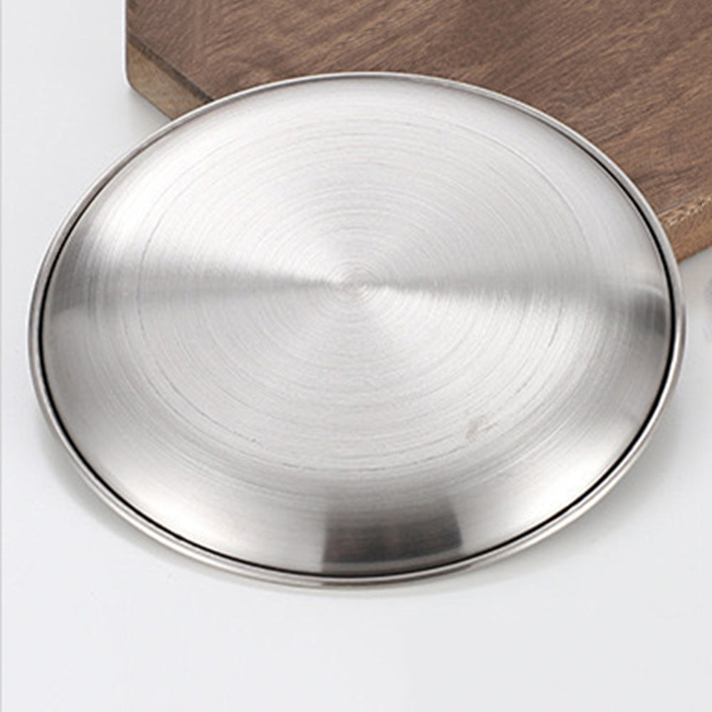 4Piece Stainless Steel Pet Bowls -Silver