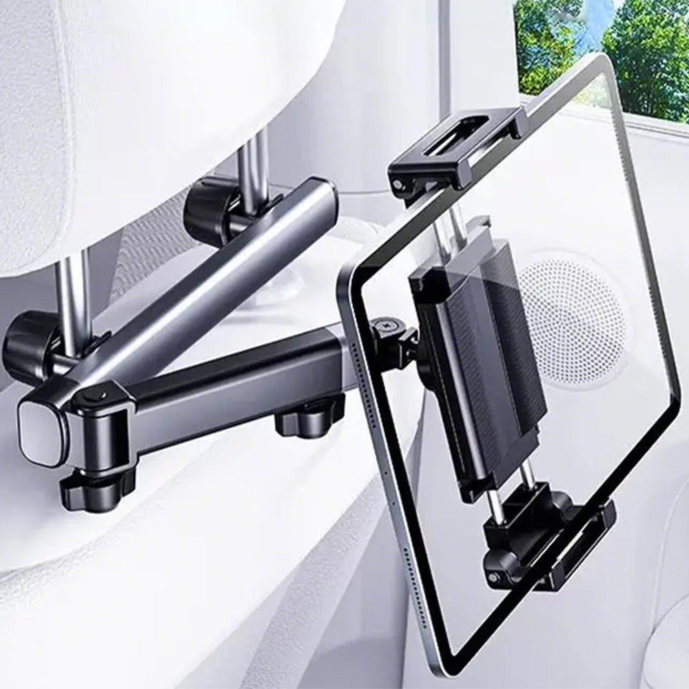 Car Headrest Tablet Holder Back Seat 360 degree Mount for iPad & Phone