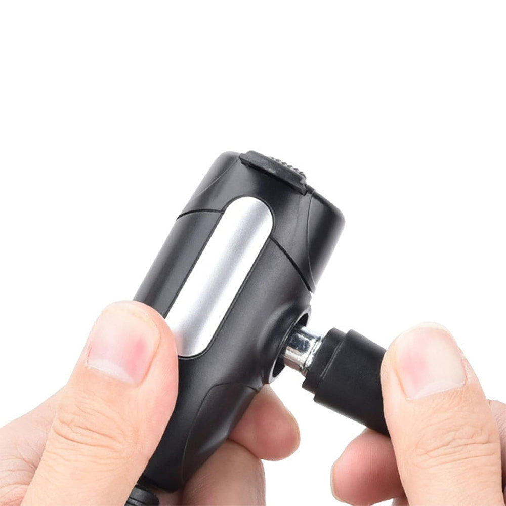 Anti-Theft Bike Cable Lock with 2pcs Keys for Bicycles E-Bikes