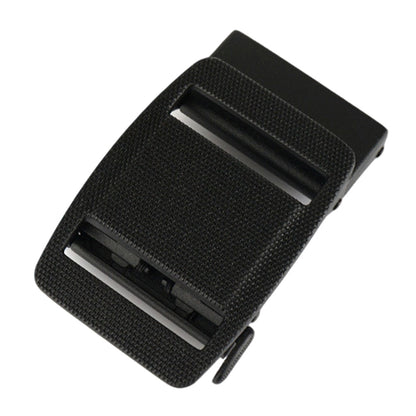 Double Layer Thickened Tactical Belt with Automatic Buckle - Black