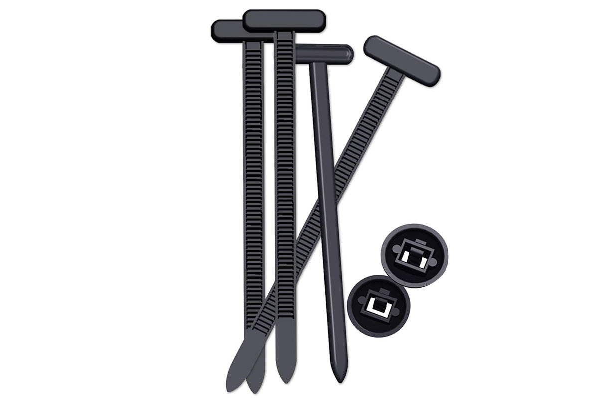 200Pcs Nylon Universal Cable Tie Buckle Zip Tie for Car Repair Wire Bundling