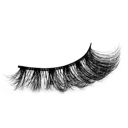 28 Pairs Lashes Full Volume False Eyelashes Synthetic Fibers Eyelashes Natural Look Cat Eye