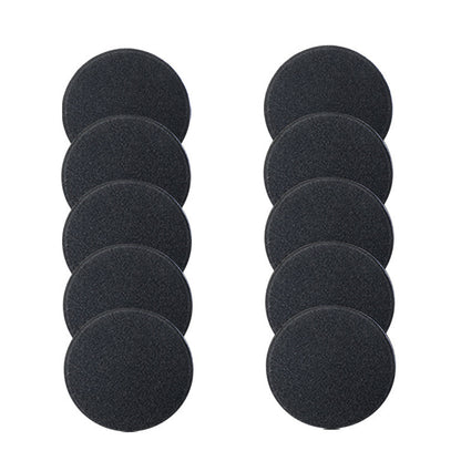 10 PCS Replacement Ear Pads Foam Cushion Covers for Headphones Headset Ear Cushions Universal Round Ear Covers