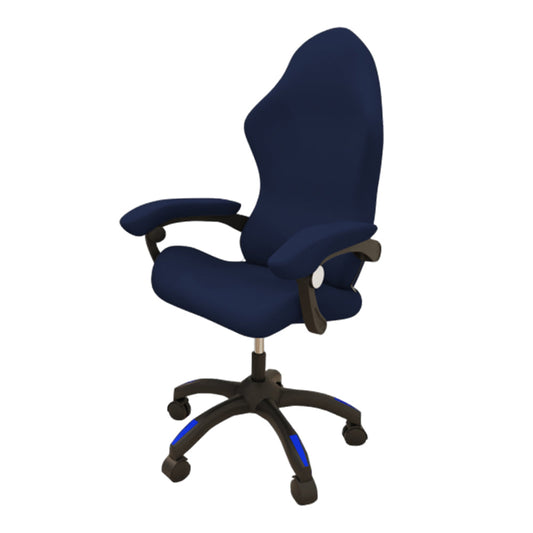 Stretchy Gaming Chair Cover Office Chair Swivel Chair Slipcover  Navy