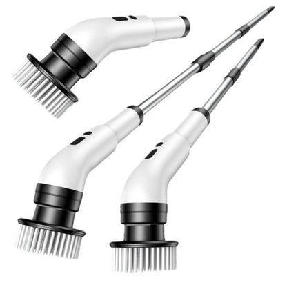 Electric Spin Scrubber with 9 Replaceable Brush Heads Cordless Cleaning Brush for Bathroom and Kitchen