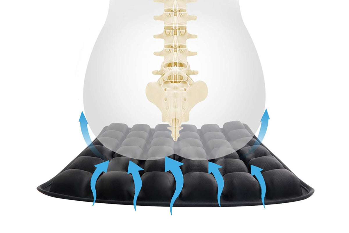 36-Air-Cell Inflatable Seat Cushion