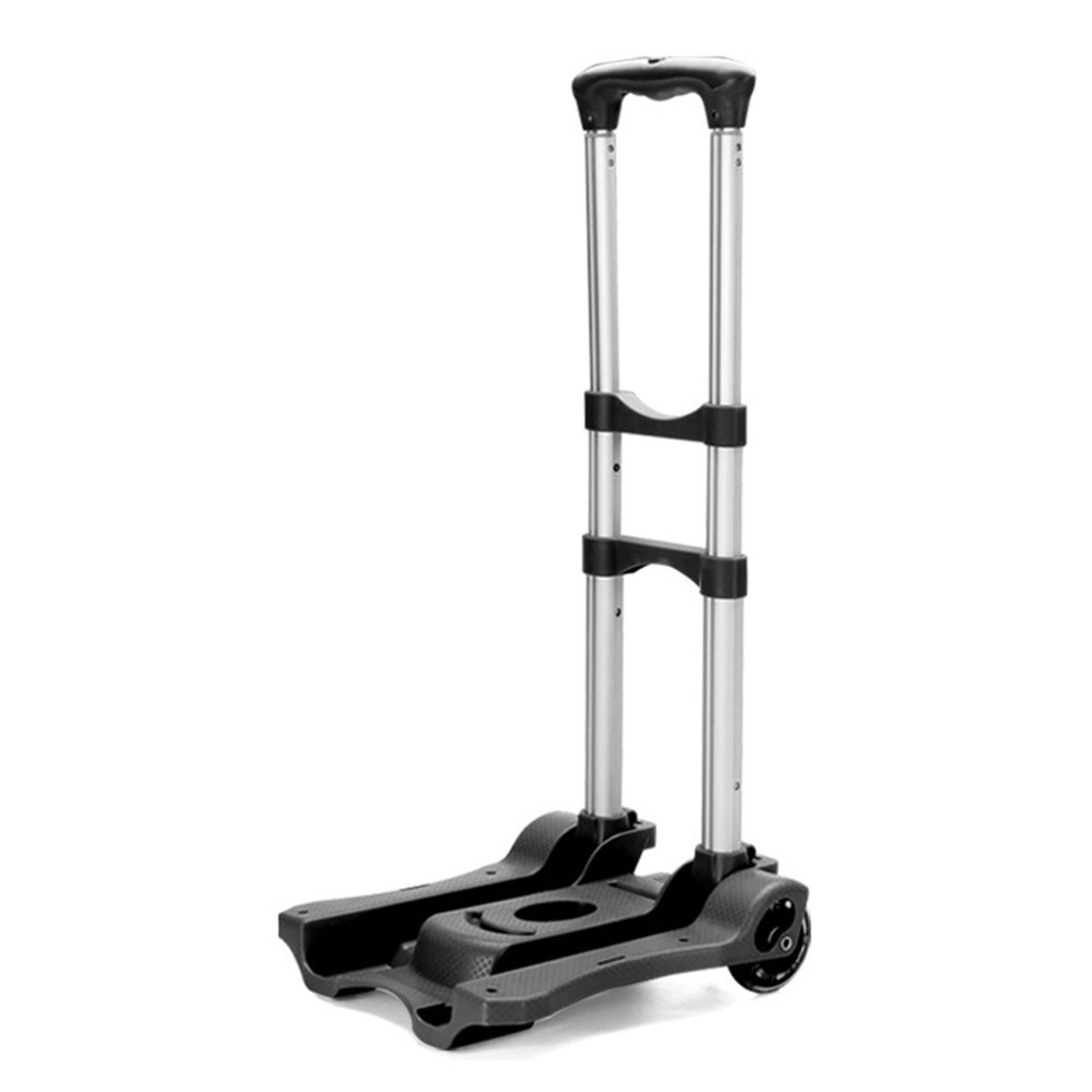 Small Folding Hand Truck with 2 Wheels Foldable Luggage Cart for Airport Travel Moving