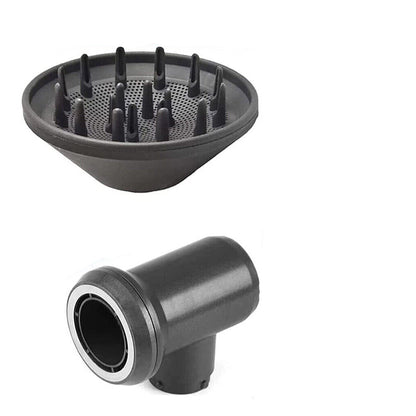 Hair Diffuser and Adaptor Compatible with Dyson Airwrap Hair Dryer Attachments for Airwrap Styler
