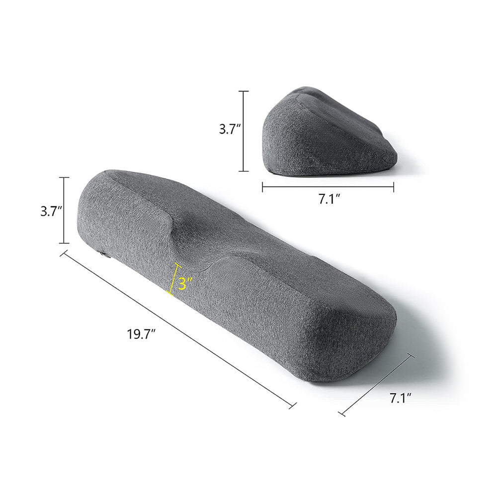 Cervical Neck Pillow Memory Foam Neck Bolster Pillow Neck Support Pillow