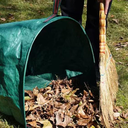 2 Pack 270L Garden Waste Bags with Gloves and Handles Foldable Yard Leaf Collection Collector