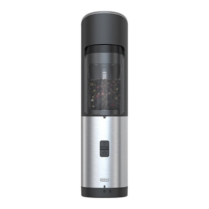 LED Automatic Electric Gravity Salt Pepper Grinder Mill Adjustable Coarseness