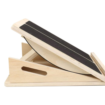 4-Angle Adjustable Slant Board Calf Stretcher Fitness Equipment