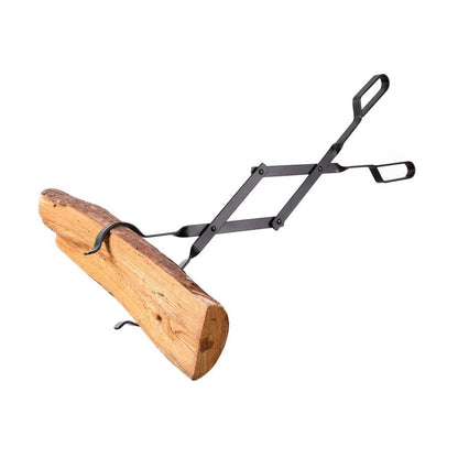Firewood Tongs Log Grabber Fireplace Tongs for Indoor Outdoor