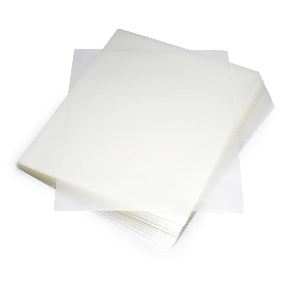 100Pcs 75mic Clear Thermal Laminating Plastic Paper Laminator Sheets