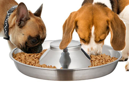 Stainless Steel Pet Feeder Bowl Dog Slow Food Bowl