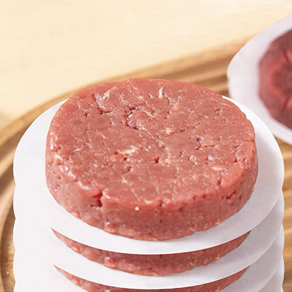 400Pcs Burger Patty Paper Non-Stick Round Seperating Paper for Patty Cookies Candies