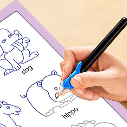 Magic Handwriting Practice Copybooks with Pens Reusable Grooved Books