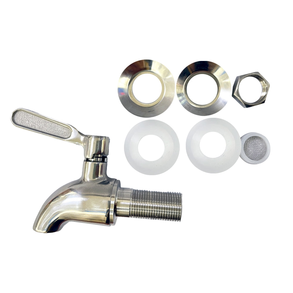 Stainless Steel Beverage Dispenser Replacement Spigot Water Drink Dispenser Replacement Faucet
