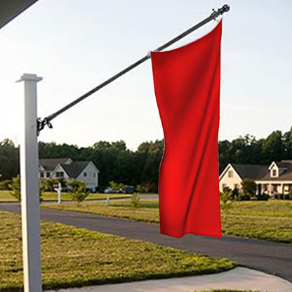 Outside House Flag Pole Kit Metal Porch Flagpole with Bracket