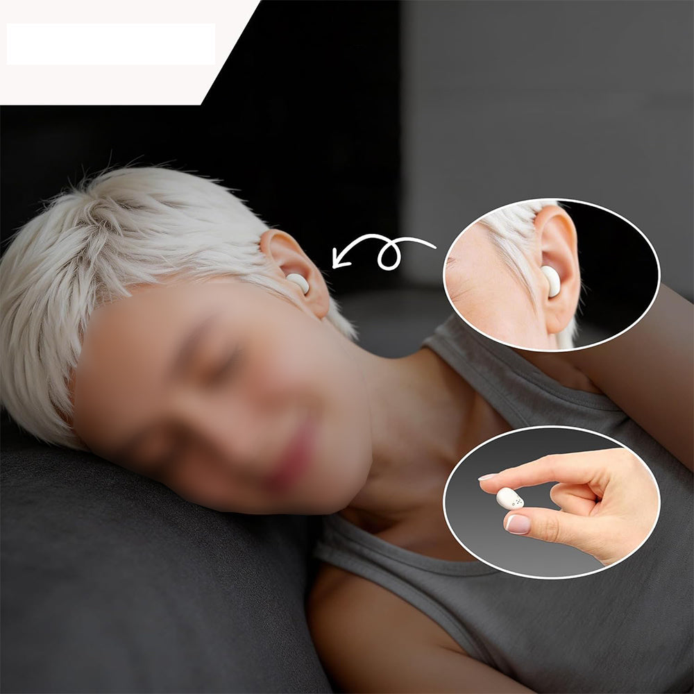 Wireless Bluetooth Earbuds Invisible Earbuds-Beige