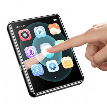 Portable Bluetooth MP3 Player with 2.4 Inch Full Touch Screen