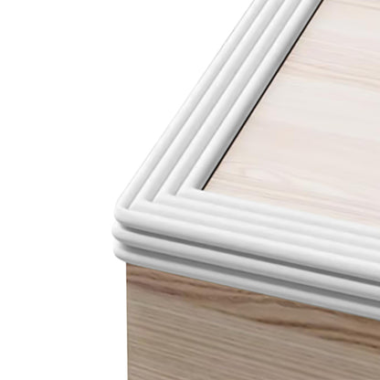 2 m PVC Air Cushion Corner and Edge Bumper Strip-White
