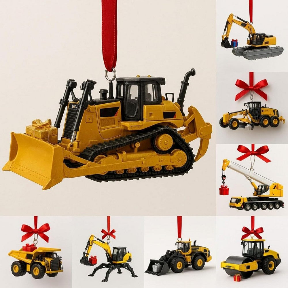 Engineering Vehicle Series Christmas Advent Calendar with 24 Daily Surprises