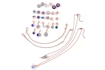Advent Calendar Charm Bracelets 2025 for Girls DIY Bracelets Jewelry Making Kit