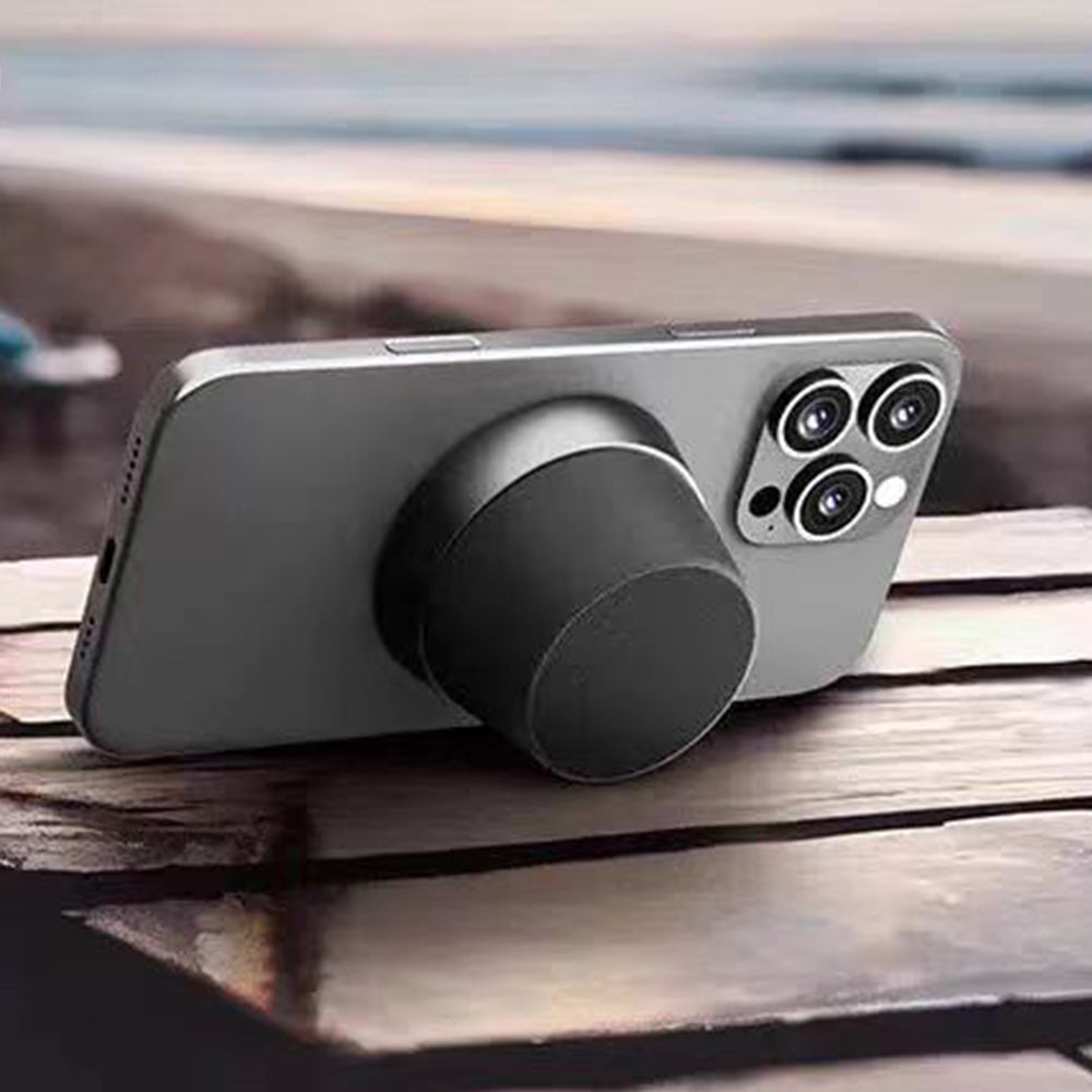 2-in-1 Portable Bluetooth Speaker and Phone Stand Gift for Birthday Christmas Black