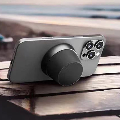 2-in-1 Portable Bluetooth Speaker and Phone Stand Gift for Birthday Christmas Black