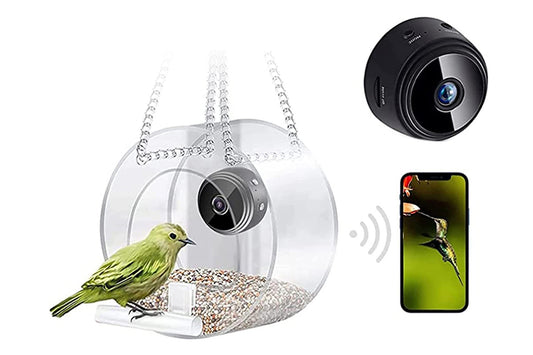 1080P WiFi Smart Bird Feeder with Camera for Closeup Shots