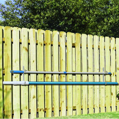 2Pcs Set Aluminum Pool Hanger Hook for Pool Pole Hose Brush Garden Tool