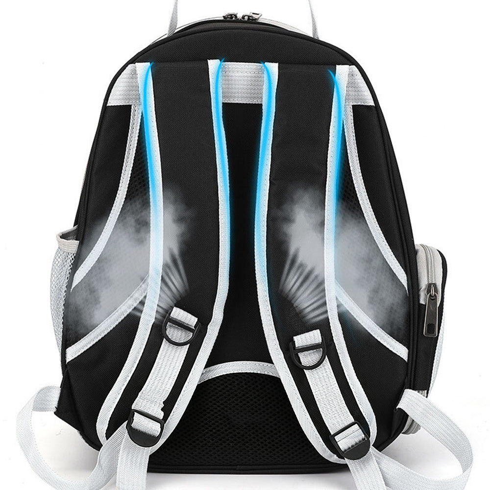 Space Capsule Pet Carrier Backpack with Clear Window - Black