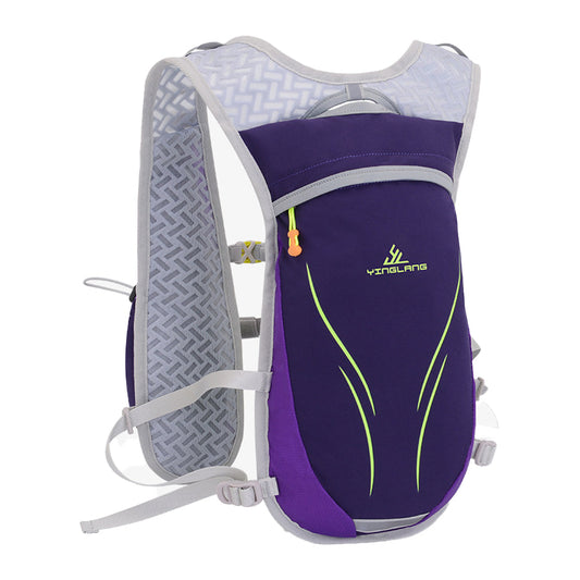 10L Multifunctional Hydration Backpack Outdoor Sport Travel Bag Purple