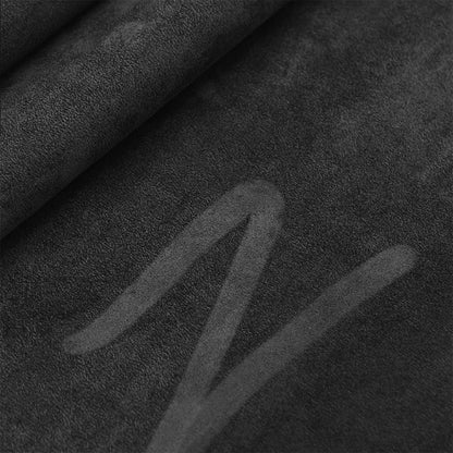 Self-Adhesive Faux Suede Repair Patch for Car Interior Door Panels Center Console-Black