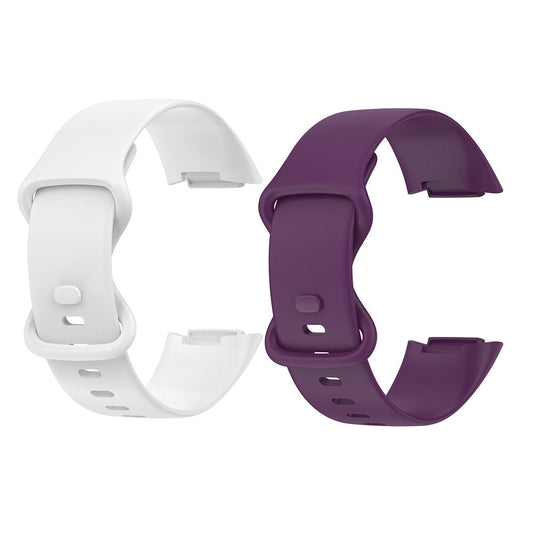 Silicone Watch Strap Wristband for Fitbit Charge 5-Small Style 5