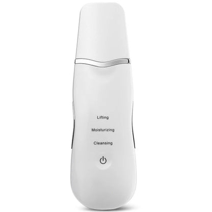 Ultrasonic Skin Scrubber Pore Cleansing Tool for Facial Care-White