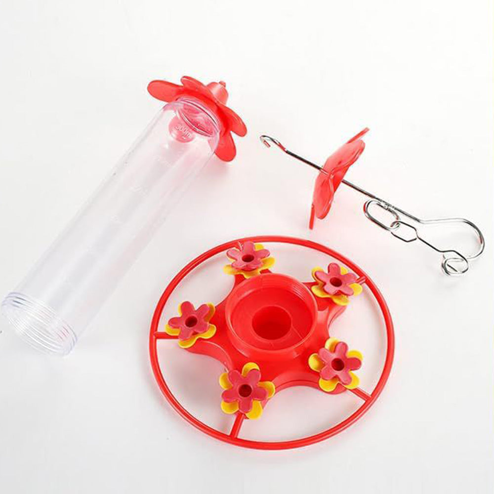 Outdoors Hanging Hummingbird Feeders with 5 Feeding Ports