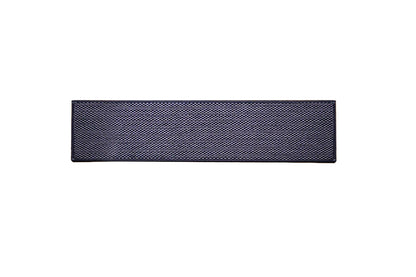 7 Piece Self Adhesive Stair Non-Slip Mat Carpet - Black