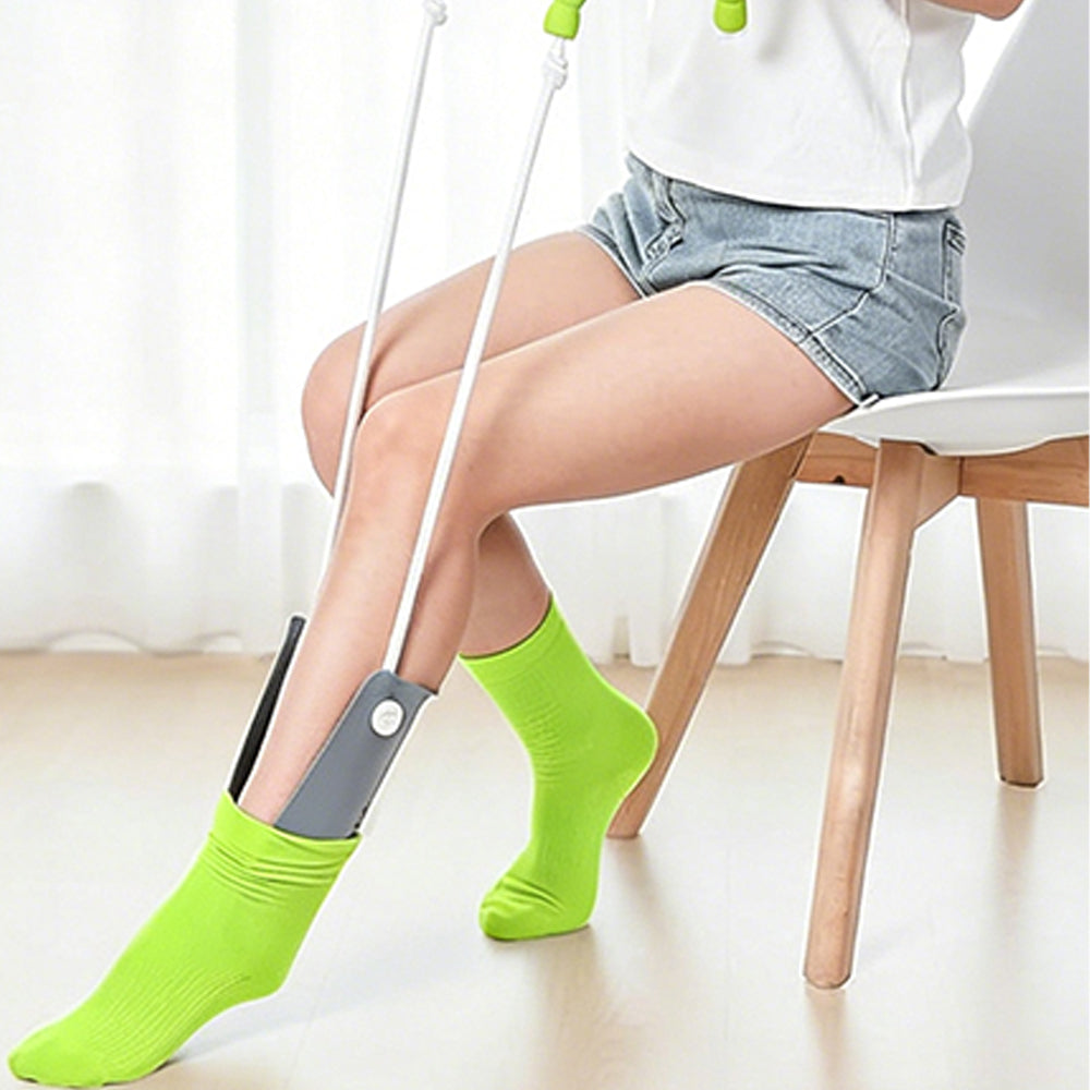Sock Aid Helper No Bending Assist Device for Seniors Pregnant Women