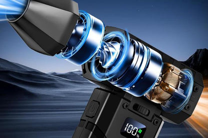 Compressed Air Duster 130000RPM Electric Air Blower for Computer Keyboard