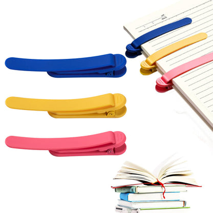 3Pcs Automatic Silicone Bookmarks for Reading ââ‚?Women & Kids Gift Style 1