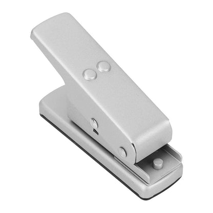 DIY Guitar Pick Punch Cutter Tool-Silver