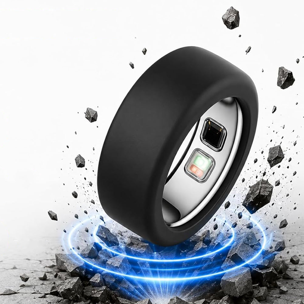 2Piece Ring Covers Compatible with Oura Ring 5-Black
