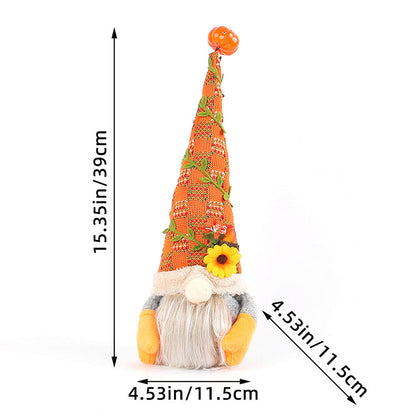 2PS Fall Decorations for Home ¨C Thanksgiving Decor with Fall Pumpkin Gnomes Plush Dolls