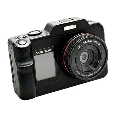 5K Dual Screen Digital Camera 18X Zoom Autofocus Video Camera