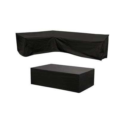 Outdoor Protector Cover Set for L Shape Corner Sofa Table Garden Rattan Sofa Cover Furniture Protector