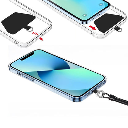Retractable Phone Lanyard Anti Loss Strap with Mount Patch Set