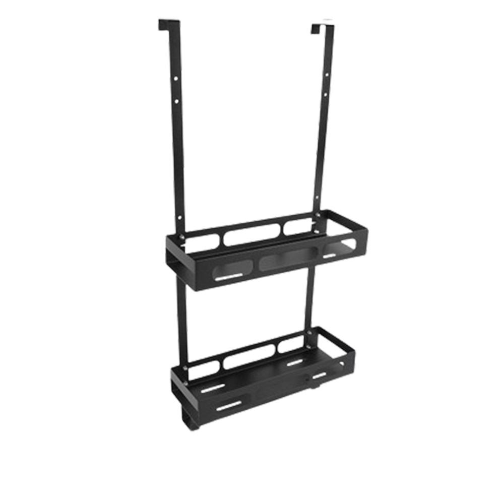 2-Tier Bathroom Shower Caddy Hanging Shelf Bathroom Storage Rack Organizer Style 1