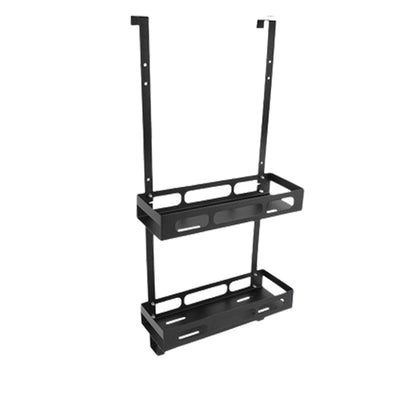 2-Tier Bathroom Shower Caddy Hanging Shelf Bathroom Storage Rack Organizer Style 1